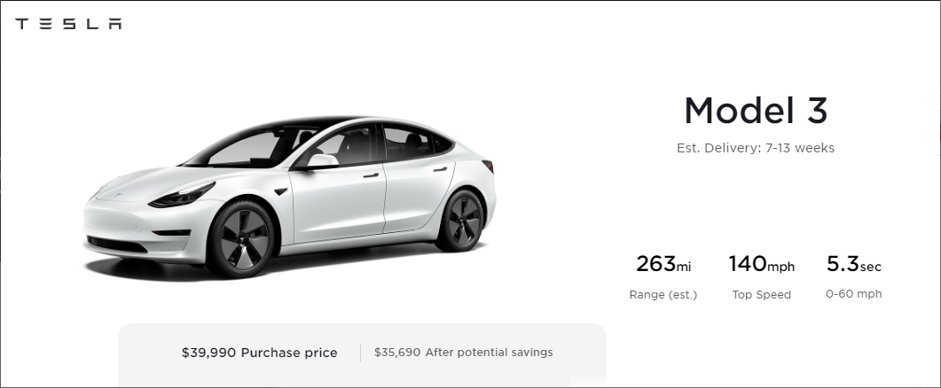 Guide To Ordering a New Tesla Model 3 - How To Pick The Right Options –  Zink Wheels