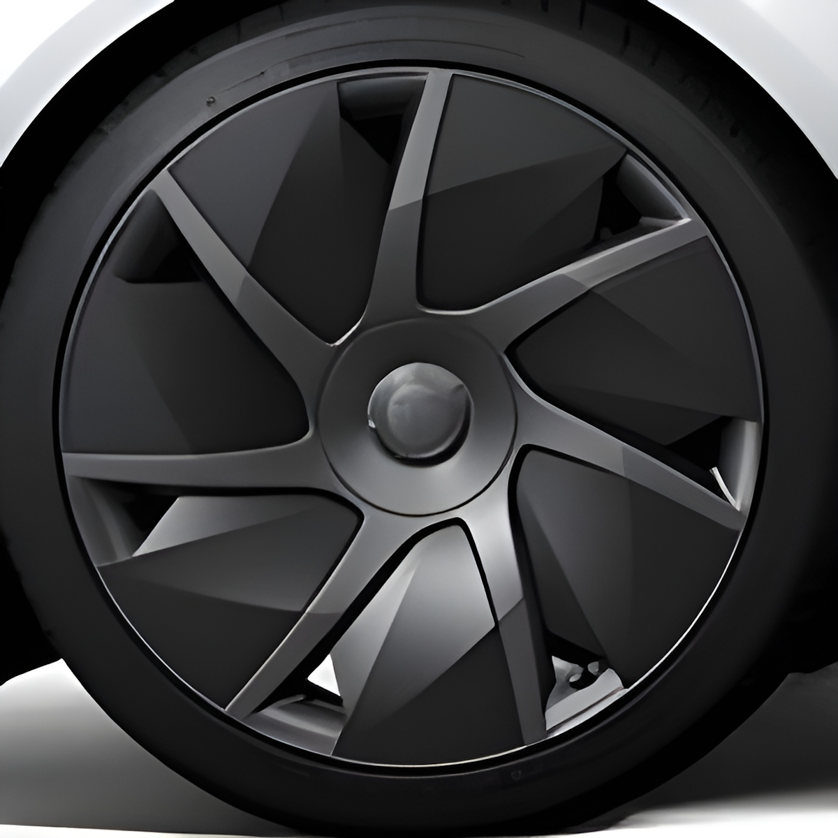 Tesla Wheel Curb Rash Repair Kit for Model S 21-inch Grey Velarium Rims with Color-matched Touch-Up Paint