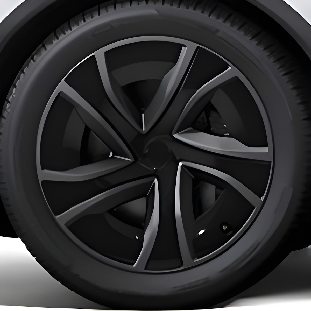 Tesla Wheel Curb Rash Repair Kit for Model X 20-inch Grey Perihelix Rims with Color-matched Touch-Up Paint