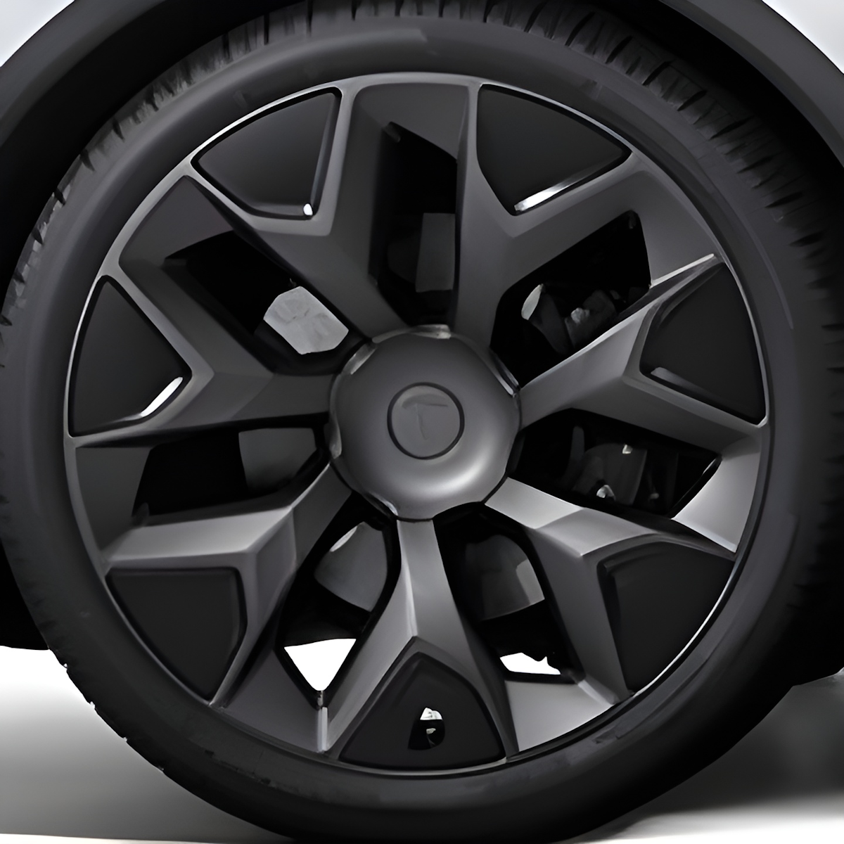 Tesla Wheel Touch-Up Paint for Model X 22-inch Grey Machina Rims - Color-matched Paint for DIY Curb Rash Repair
