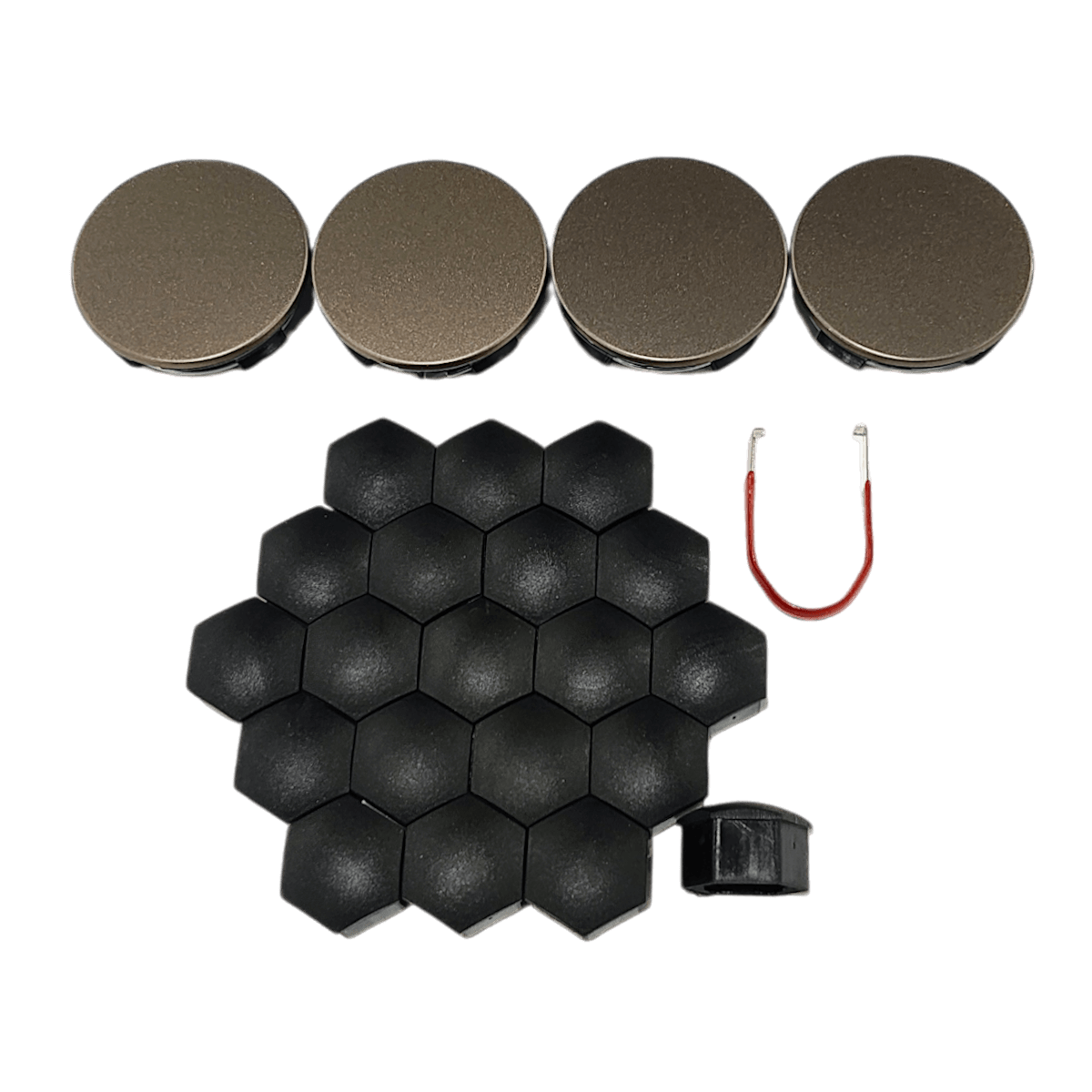 Tesla Model 3 Wheels - 19in. ENTERPRISE Fully-Forged - Borealis Bronze - 4pc Set