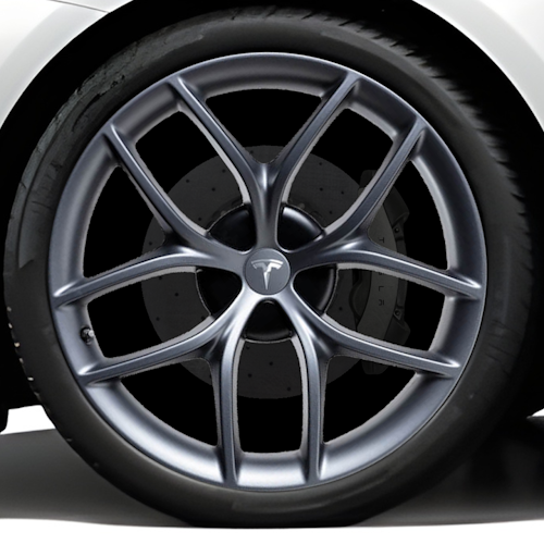 Tesla Wheel Curb Rash Repair Kit for Model 3 20-inch Charcoal Grey Ube –  Zink Wheels