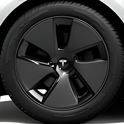 Tesla Wheel Curb Rash Repair Kit for Model 3 18-inch Grey Pinwheel Aero Rims With Touch-Up Paint