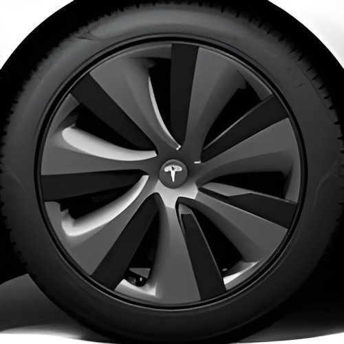 Tesla Wheel Curb Rash Repair Kit for Model S 19-inch Grey Tempest Aero Rims With Touch-Up Paint