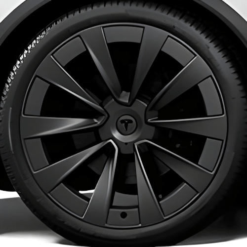Tesla Wheel Touch-Up Paint for Model X 22-inch Grey Turbine Rims - Color-matched Paint for DIY Curb Rash Repair