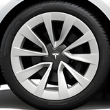 Tesla Wheel Curb Rash Repair Kit for Model 3 19-inch Silver Stiletto Sport Rims with Color-matched Touch-Up Paint