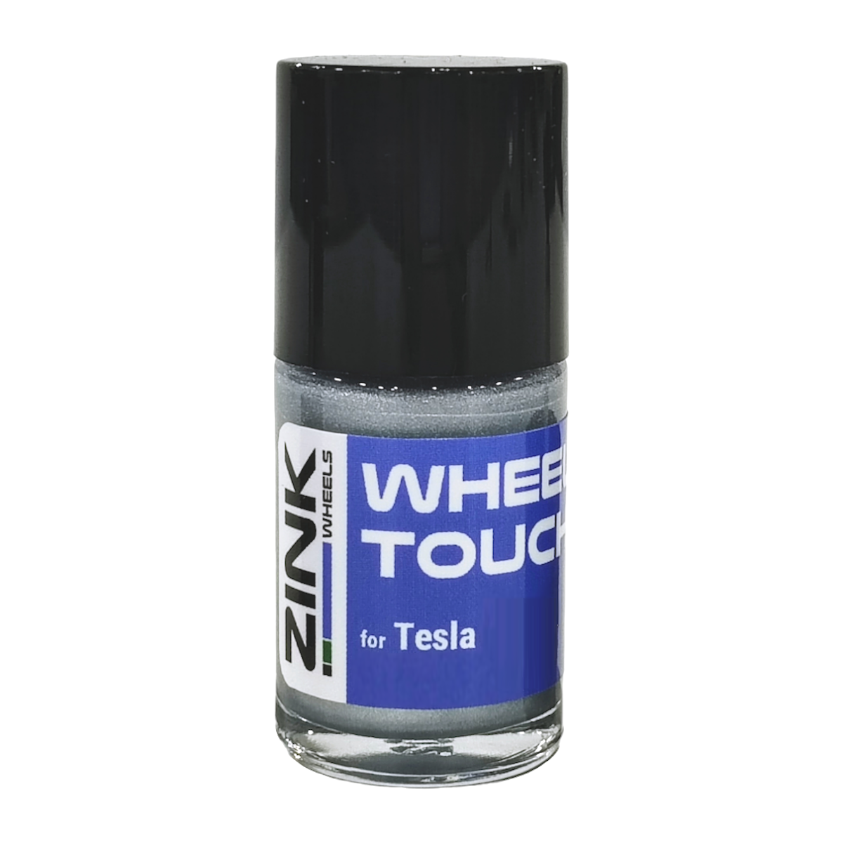 Tesla Wheel Touch-Up Paint for Model X 20-inch Silver Slipstream Rims - Color-matched Paint for DIY Curb Rash Repair