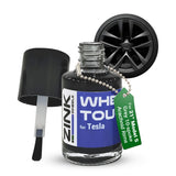 Tesla Wheel Touch-Up Paint for Model S 21-inch Grey Arachnid Rims - Color-matched Paint for DIY Curb Rash Repair