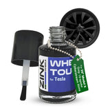 Tesla Wheel Touch-Up Paint for Model X 20-inch Grey Cyberstream Rims - Color-matched Paint for DIY Curb Rash Repair