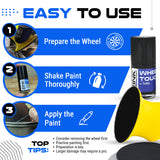 Tesla Wheel Curb Rash Repair Kit for Model Y 20-inch Gunmetal Grey Helix 2.0 Rims with Color-matched Touch-Up Paint