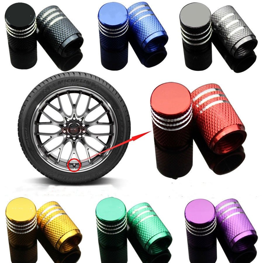 Valve Stem Caps 4-Pack for Tesla Model 3/Y/S/X
