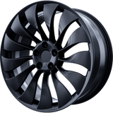 Tesla Model Y Wheels - 20in. ENTERPRISE Fully-Forged - Carbon Black - 4pc Set