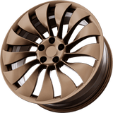 Tesla Model Y Wheels - 20in. ENTERPRISE Fully-Forged - Borealis Bronze - 4pc Set