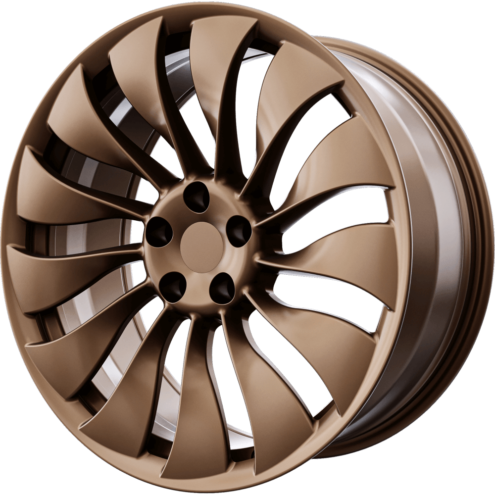 Tesla Model Y Wheels - 20in. ENTERPRISE Fully-Forged - Borealis Bronze