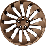 Tesla Model Y Wheels - 20in. ENTERPRISE Fully-Forged - Borealis Bronze - 4pc Set