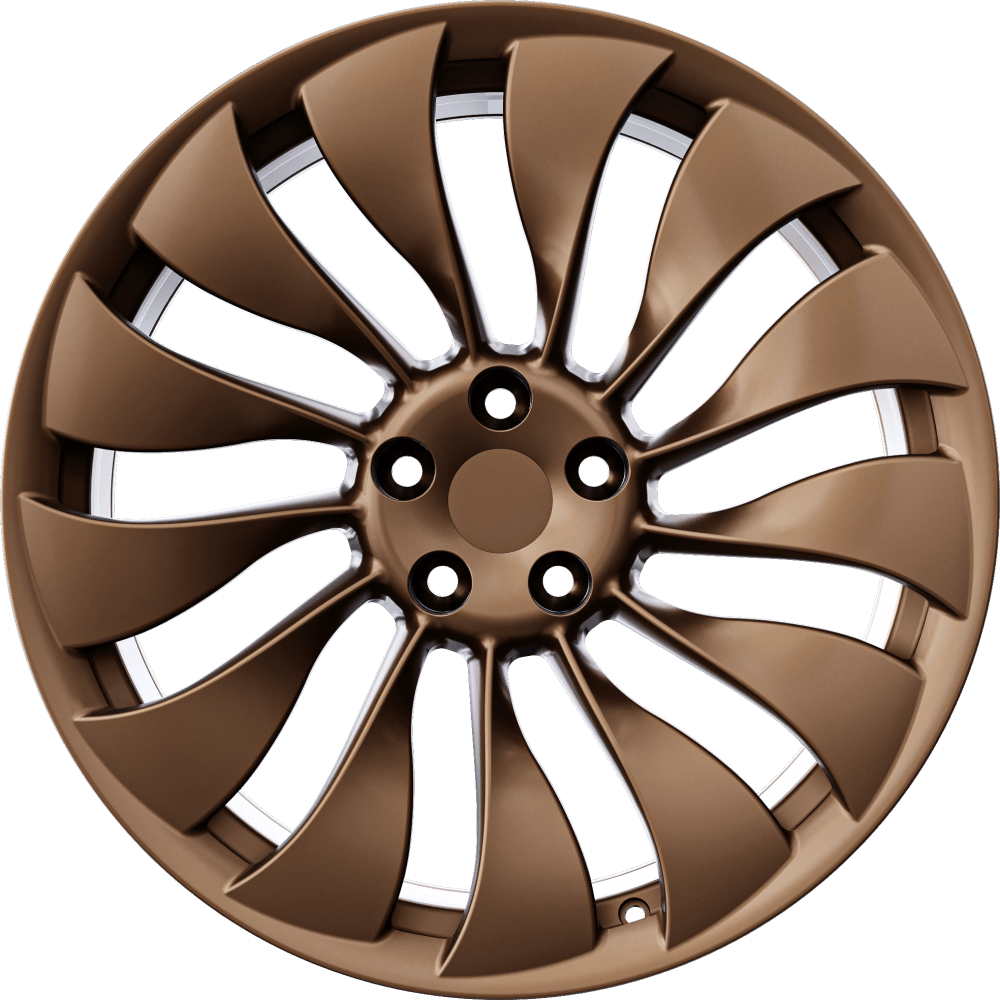 Tesla Model 3 Wheels - 19in. ENTERPRISE Fully-Forged - Borealis Bronze