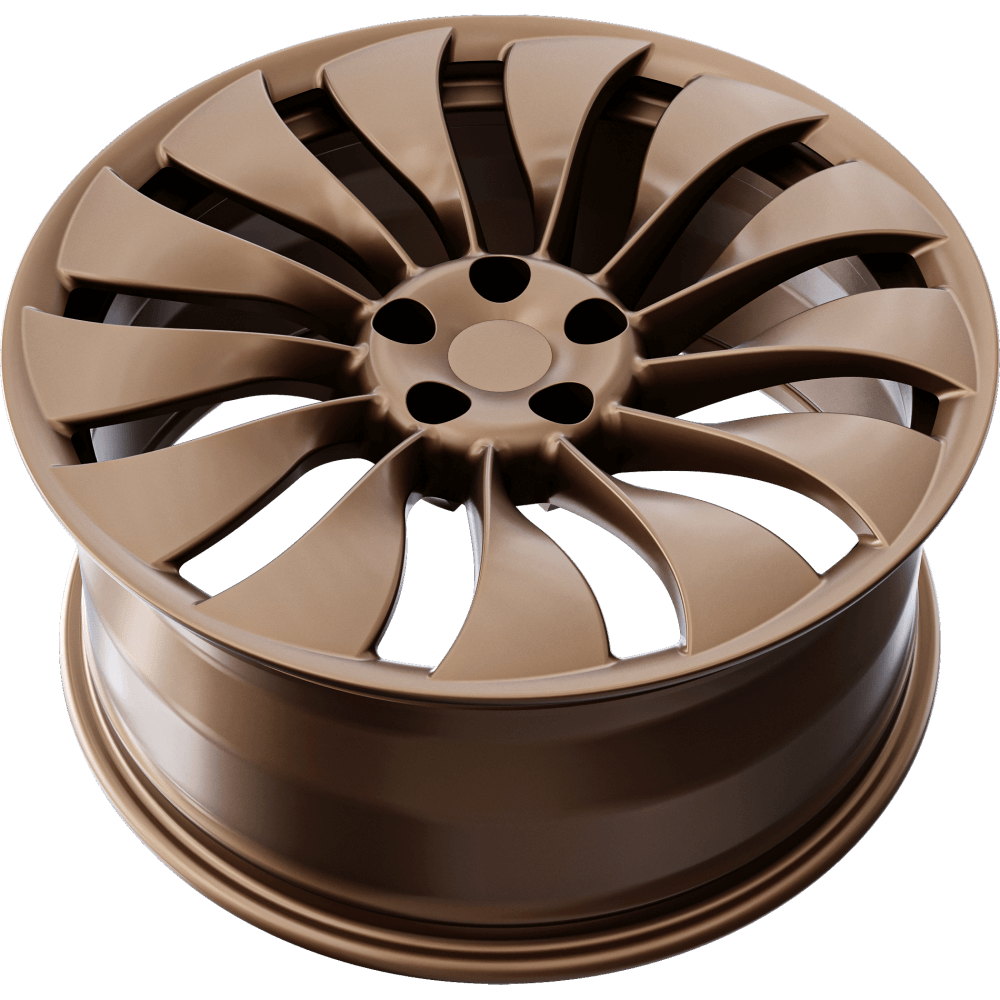 Tesla Model Y Wheels - 20in. ENTERPRISE Fully-Forged - Borealis Bronze - 4pc Set